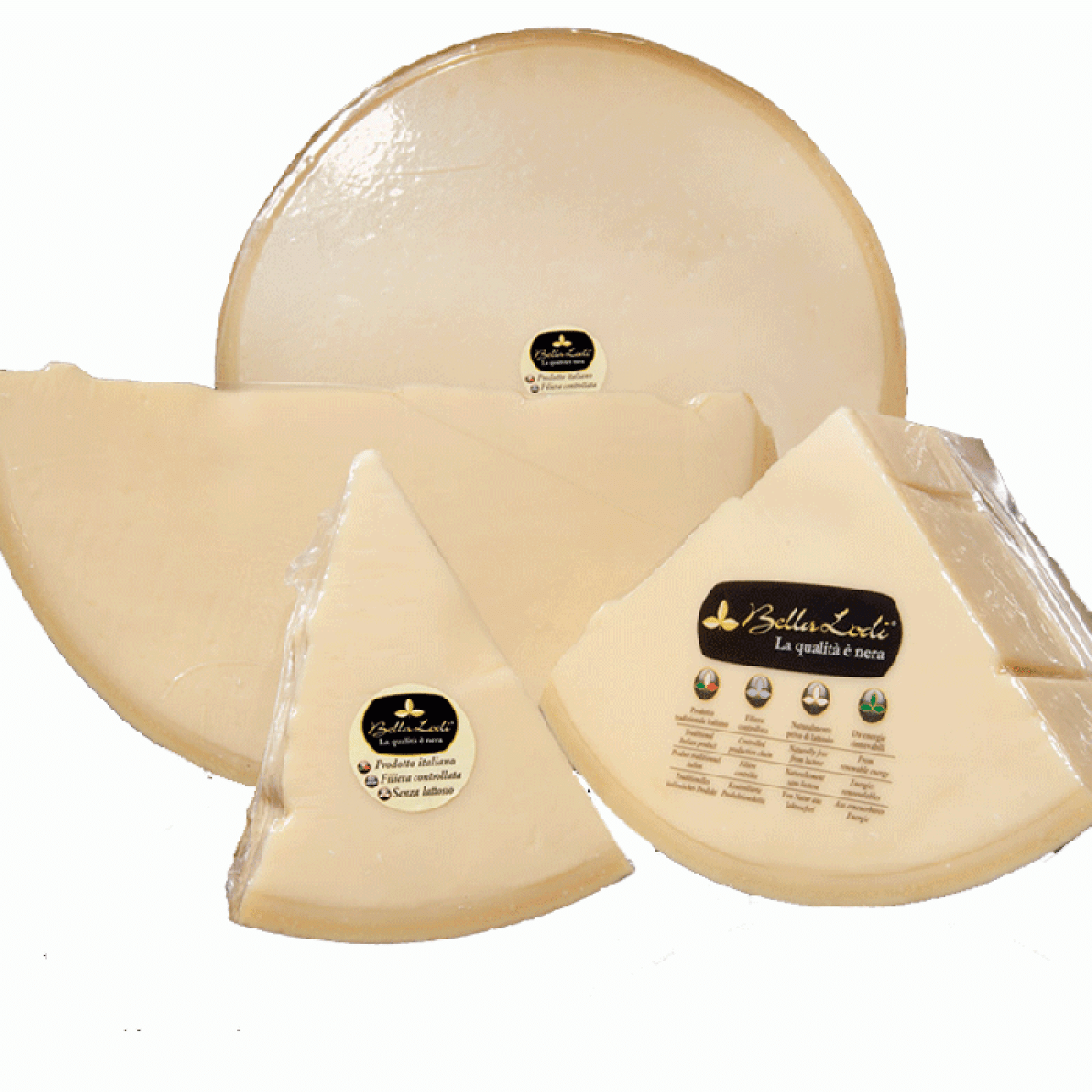 Σκληρό Τυρι 1/8 ΜΑΥΡΗ  LODIGRANNA BELLA LODI ~ 4,5kg